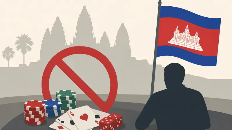 Kamboja Perkuat Hukum untuk Atasi Perjudian Ilegal