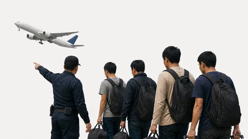 Laos Pulangkan 41 Pekerja Thailand Akibat Razia Perjudian Ilegal